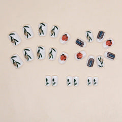 24pcs/Set Press On Nails W1474