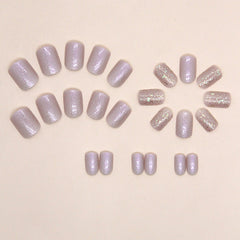 24pcs/Set Press On Nails W1375