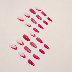 24pcs/Set Press On Nails W952
