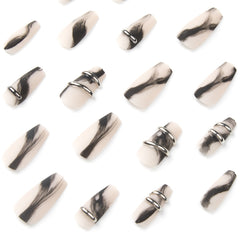 24pcs/Set Press On Nails JP2613