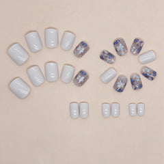 24pcs/Set Press On Nails W1397