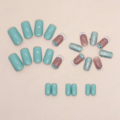 24pcs/Set Press On Nails Z768