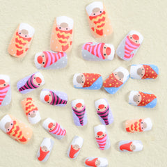 24pcs/Set Press On Nails SN130