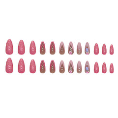 24pcs/Set Press On Nails Z796