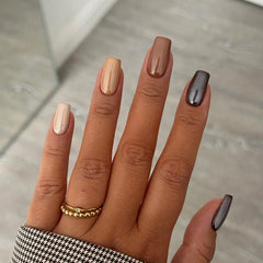 24pcs/Set Press On Nails W1450