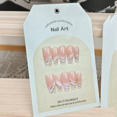 24pcs/Set Press On Nails CKLT002-B5