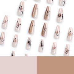 24pcs/Set Press On Nails JP2915