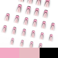 24pcs/Set Press On Nails JP2204