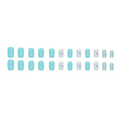 24pcs/Set Press On Nails W542