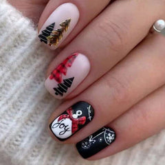 24pcs/Set Press On Nails S1003