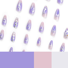 24pcs/Set Press On Nails JP2819