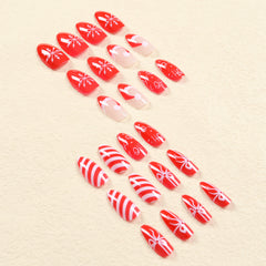 24pcs/Set Press On Nails JF0723