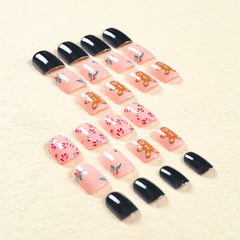 24pcs/Set Press On Nails SN117