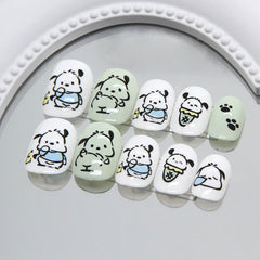 Mini Press On Nails 24pcs/Set K007