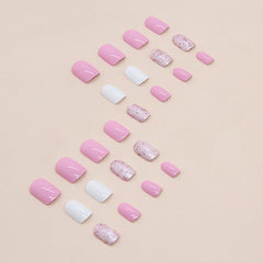 24pcs/Set Press On Nails W577