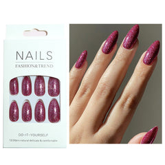 24pcs/Set Press On Nails JIA#437