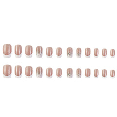 24pcs/Set Press On Nails DZ162