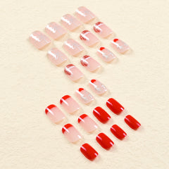 24pcs/Set Press On Nails JF0732