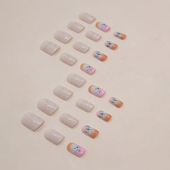 24pcs/Set Press On Nails W1444