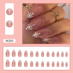 24pcs/Set Press On Nails W285