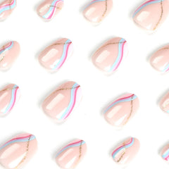 24pcs/Set Press On Nails JP2548