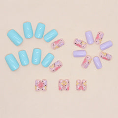 24pcs/Set Press On Nails