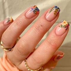 24pcs/Set Press On Nails Y-01