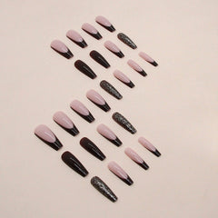 24pcs/Set Press On Nails W1133