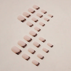 24pcs/Set Press On Nails W1437