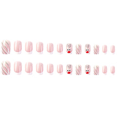 24pcs/Set Press On Nails DY756