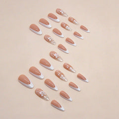 24pcs/Set Press On Nails Z827