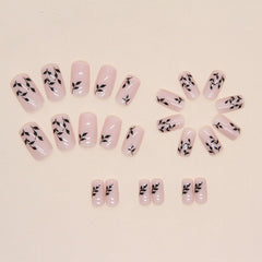24pcs/Set Press On Nails W550