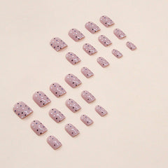 24pcs/Set Press On Nails W950