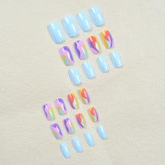 24pcs/Set Press On Nails SN101