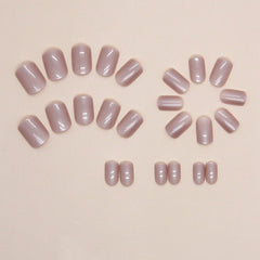 24pcs/Set Press On Nails W1256