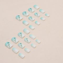 24pcs/Set Press On Nails W746