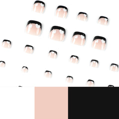 Press On Toe nails Set 24pcs/set JP2440