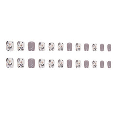 24pcs/Set Press On Nails W1184