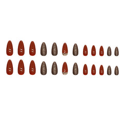 24pcs/Set Press On Nails Z833