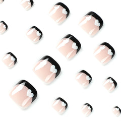 Press On Toe nails Set 24pcs/set JP2440