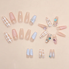 24pcs/Set Press On Nails Z797