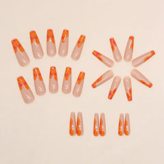 24pcs/Set Press On NailsW1432