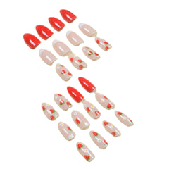 24pcs/Set Press On Nails SN024