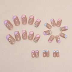 24pcs/Set Press On Nails Z767