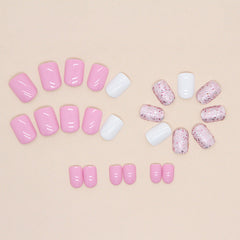 24pcs/Set Press On Nails W577