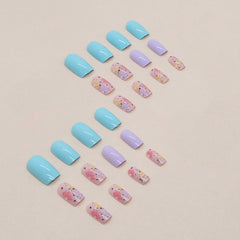 24pcs/Set Press On Nails