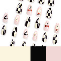 24pcs/Set Press On Nails JP3124