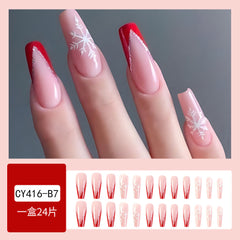 24pcs/Set Press On Nails CY416-B7