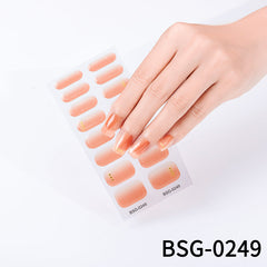 Salon-Quality Gel Nail Strips BSG-0249