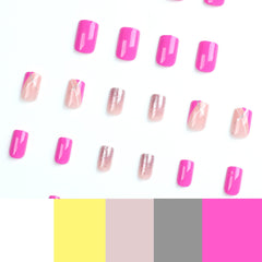 24pcs/Set Press On Nails JP2710